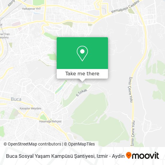 Buca Sosyal Yaşam Kampüsü Şantiyesi map