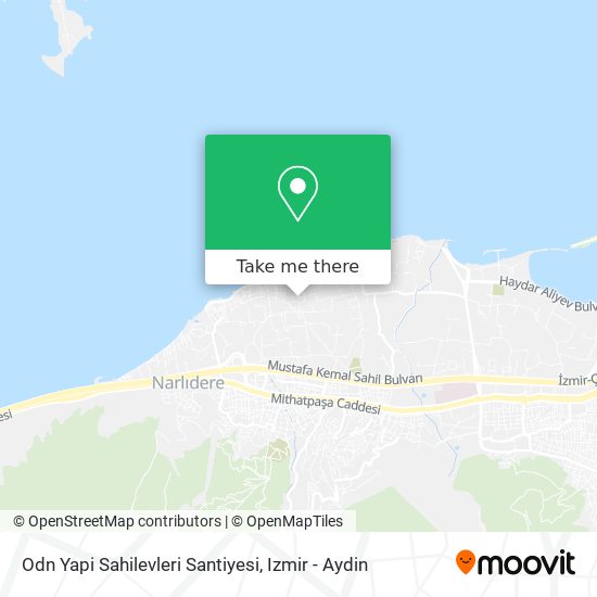Odn Yapi Sahilevleri Santiyesi map