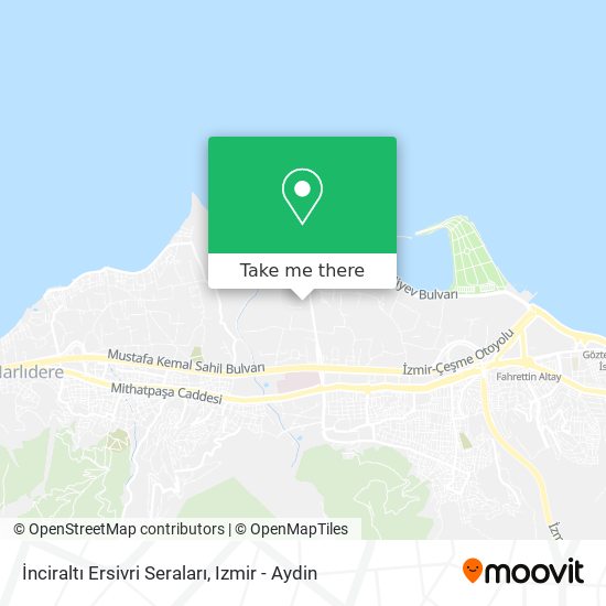 İnciraltı Ersivri Seraları map