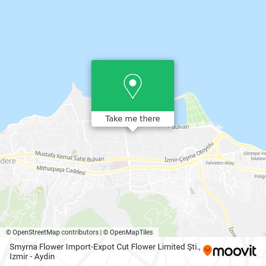 Smyrna Flower Import-Expot Cut Flower Limited Şti. map