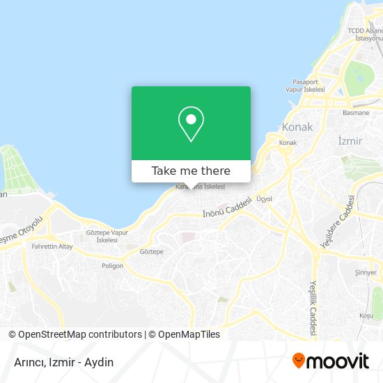 Arıncı map