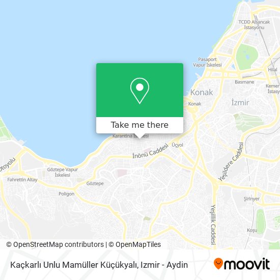Kaçkarlı Unlu Mamüller Küçükyalı map