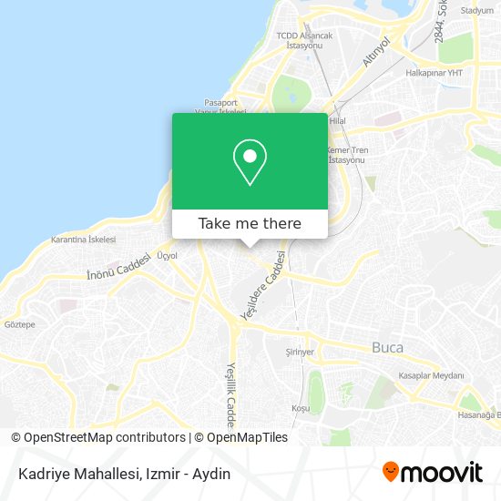 Kadriye Mahallesi map
