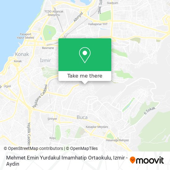 Mehmet Emin Yurdakul Imamhatip Ortaokulu map