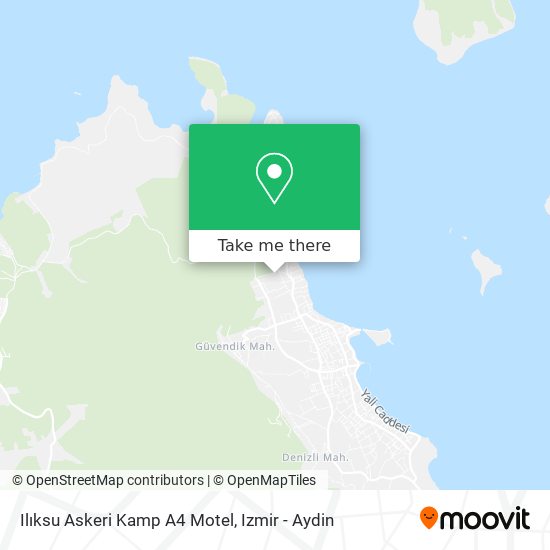 Ilıksu Askeri Kamp A4 Motel map