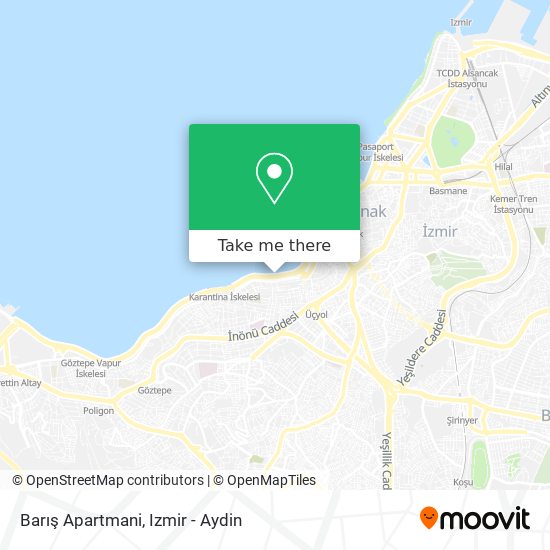 Barış Apartmani map
