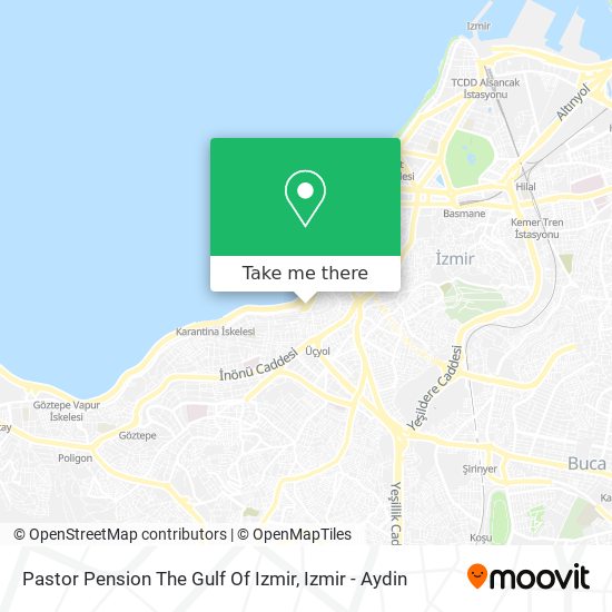 Pastor Pension The Gulf Of Izmir map