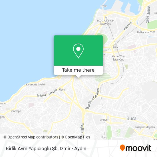 Birlik Avm Yapıcıoğlu Şb map