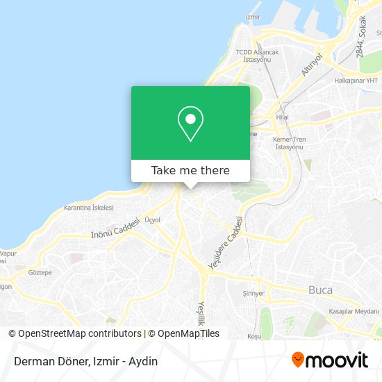 Derman Döner map