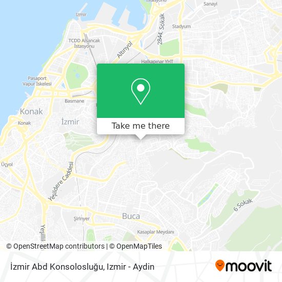 İzmir Abd Konsolosluğu map