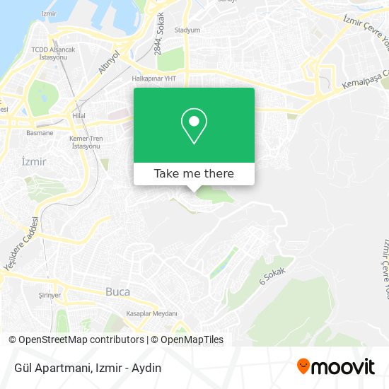 Gül Apartmani map