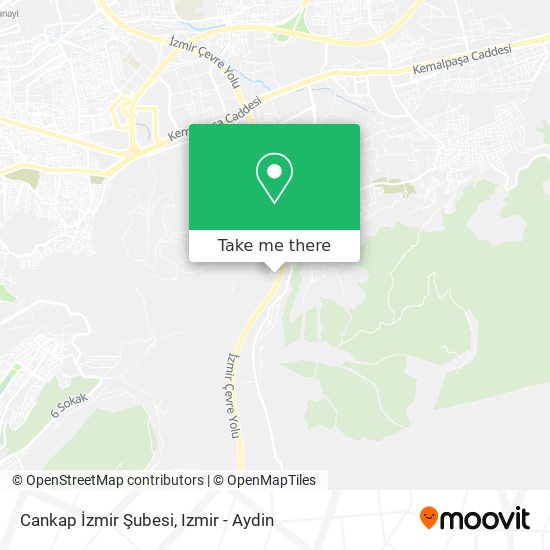 Cankap İzmir Şubesi map