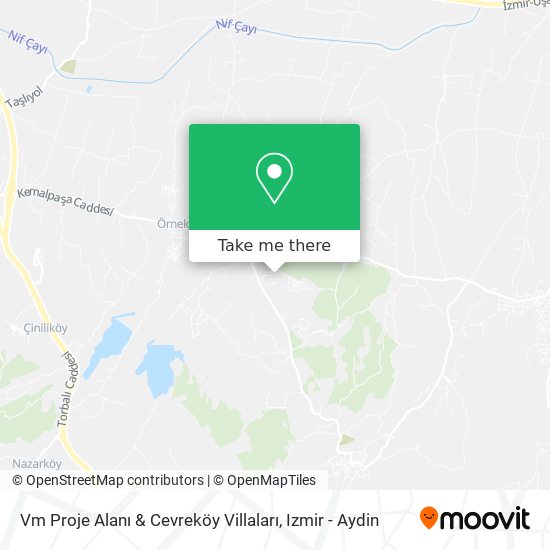 Vm Proje Alanı & Cevreköy Villaları map