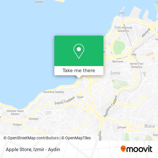 Apple Store map