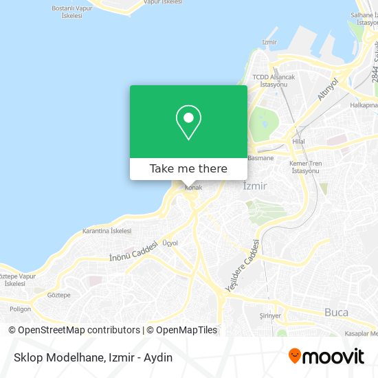 Sklop Modelhane map