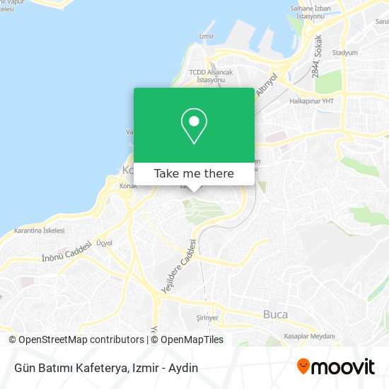 Gün Batımı Kafeterya map