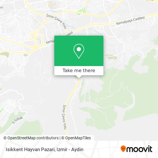 Isikkent Hayvan Pazari map
