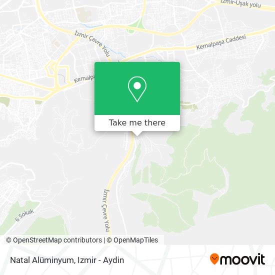 Natal Alüminyum map