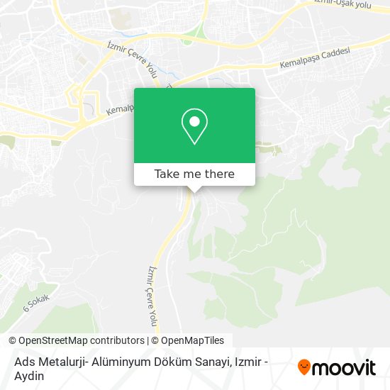 Ads Metalurji- Alüminyum Döküm Sanayi map