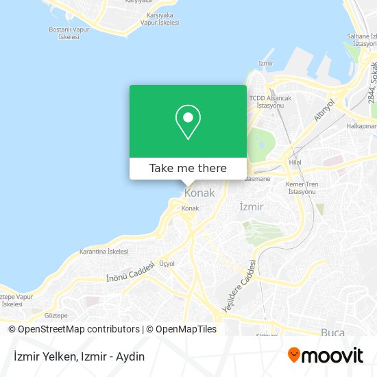 İzmir Yelken map