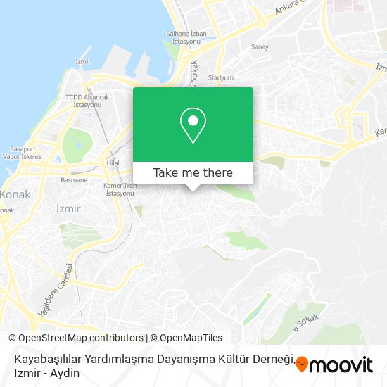 Kayabaşılılar Yardımlaşma Dayanışma Kültür Derneği map