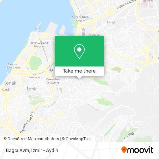 Bağcı Avm map