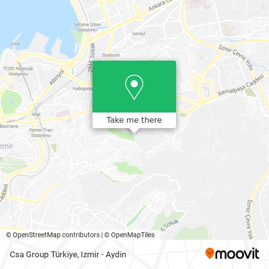 Csa Group Türkiye map