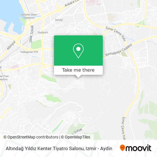 Altındağ Yıldız Kenter Tiyatro Salonu map