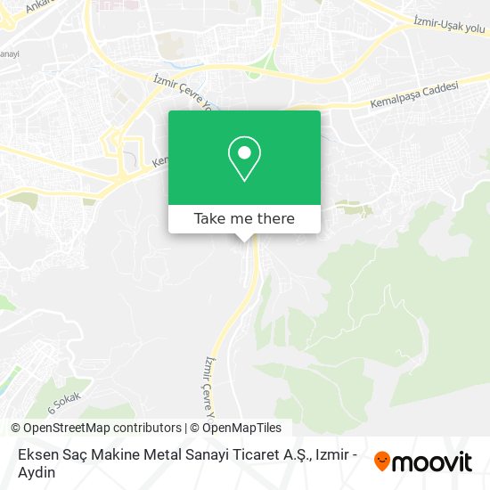 Eksen Saç Makine Metal Sanayi Ticaret A.Ş. map
