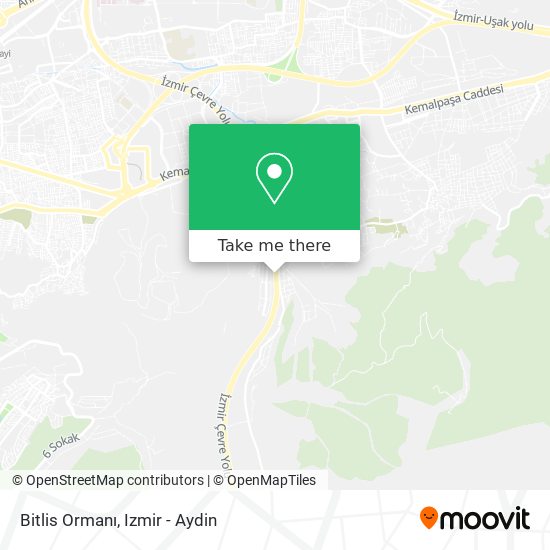 Bitlis Ormanı map