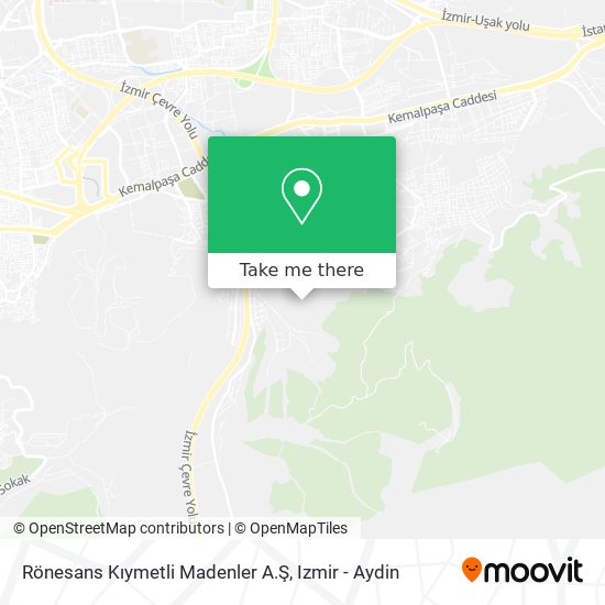 Rönesans Kıymetli Madenler A.Ş map