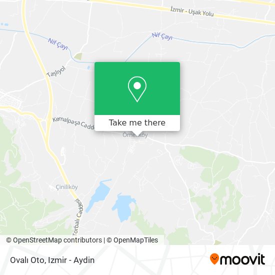 Ovalı Oto map