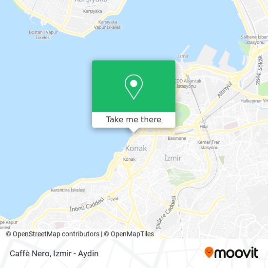 Caffè Nero map