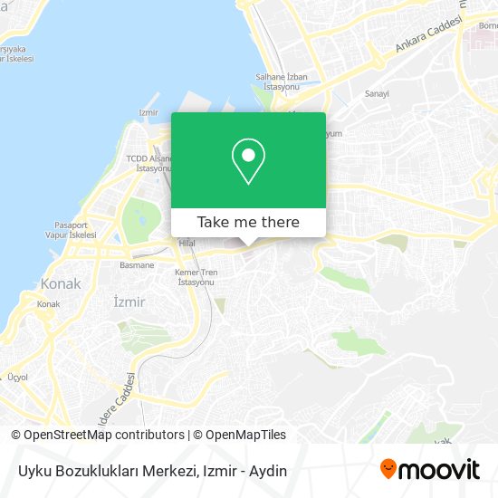 Uyku Bozuklukları Merkezi map