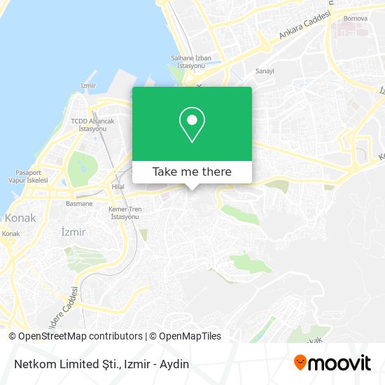 Netkom Limited Şti. map