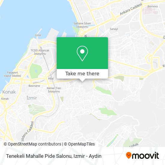 Tenekeli Mahalle Pide Salonu map