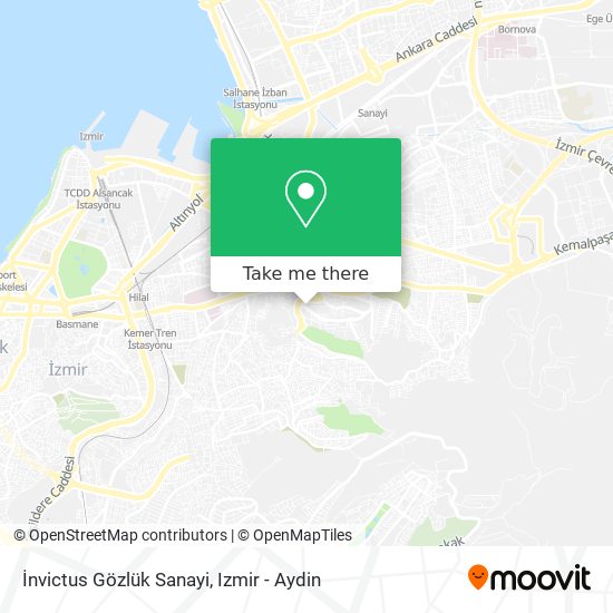 İnvictus Gözlük Sanayi map