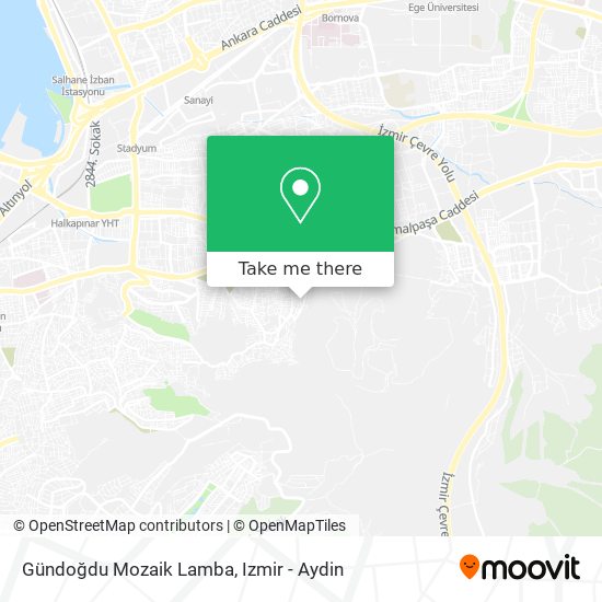 Gündoğdu Mozaik Lamba map