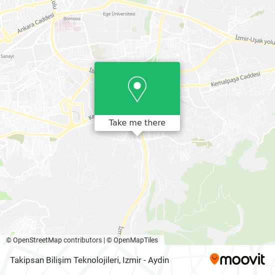 Takipsan Bilişim Teknolojileri map