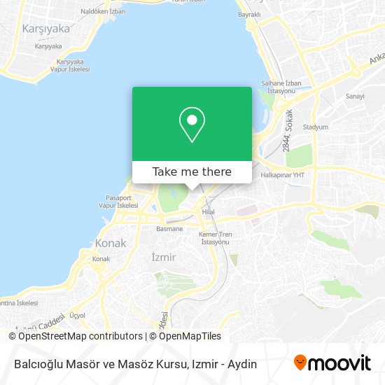 Balcıoğlu Masör ve Masöz Kursu map