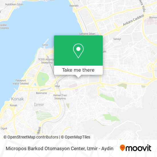 Micropos Barkod Otomasyon Center map