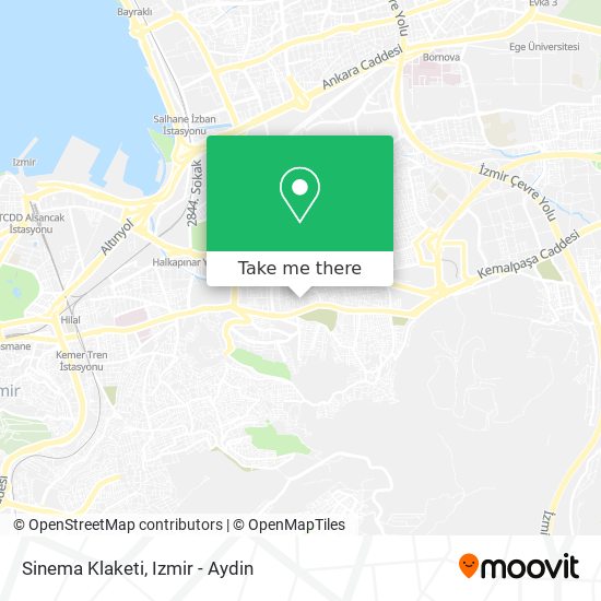 Sinema Klaketi map