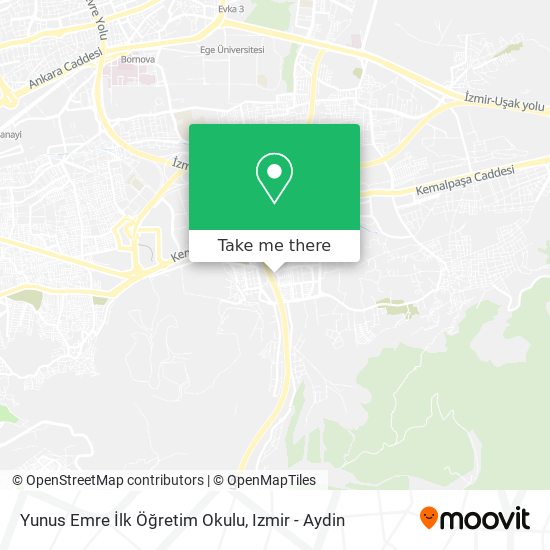 Yunus Emre İlk Öğretim Okulu map