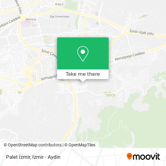 Palet İzmir map