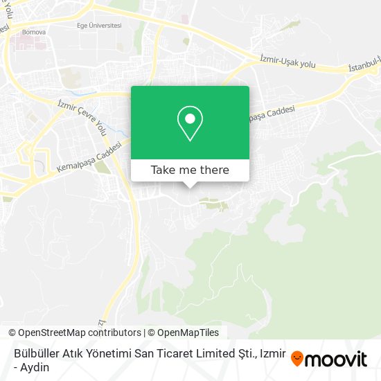 Bülbüller Atık Yönetimi San Ticaret Limited Şti. map