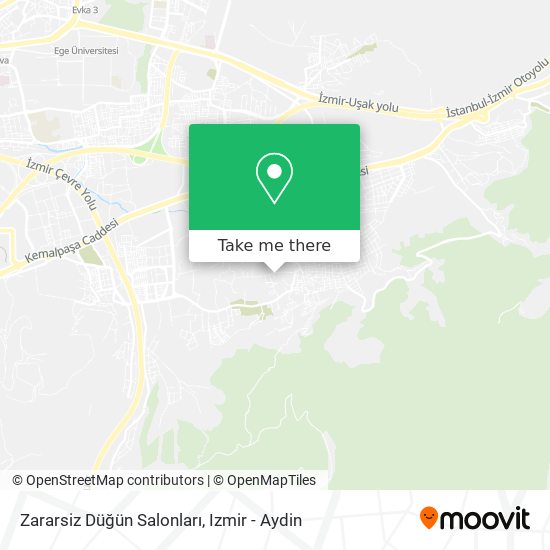 Zararsiz Düğün Salonları map