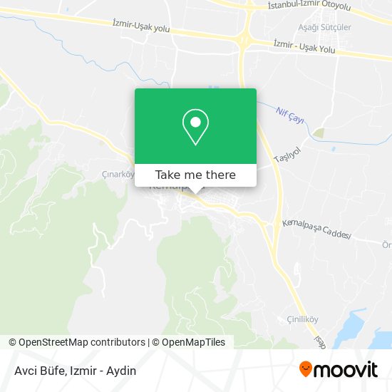 Avci Büfe map