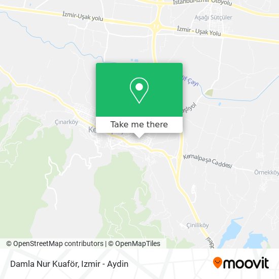 Damla Nur Kuaför map