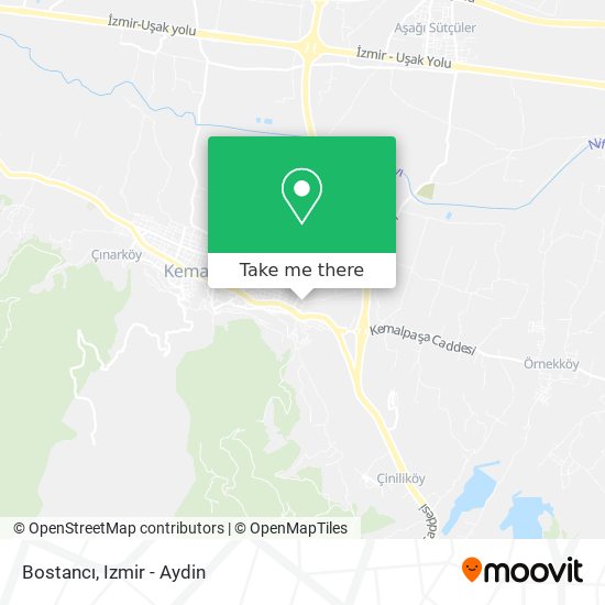 Bostancı map