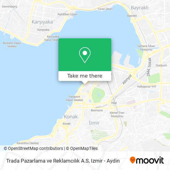 Trada Pazarlama ve Reklamcılık A.S map